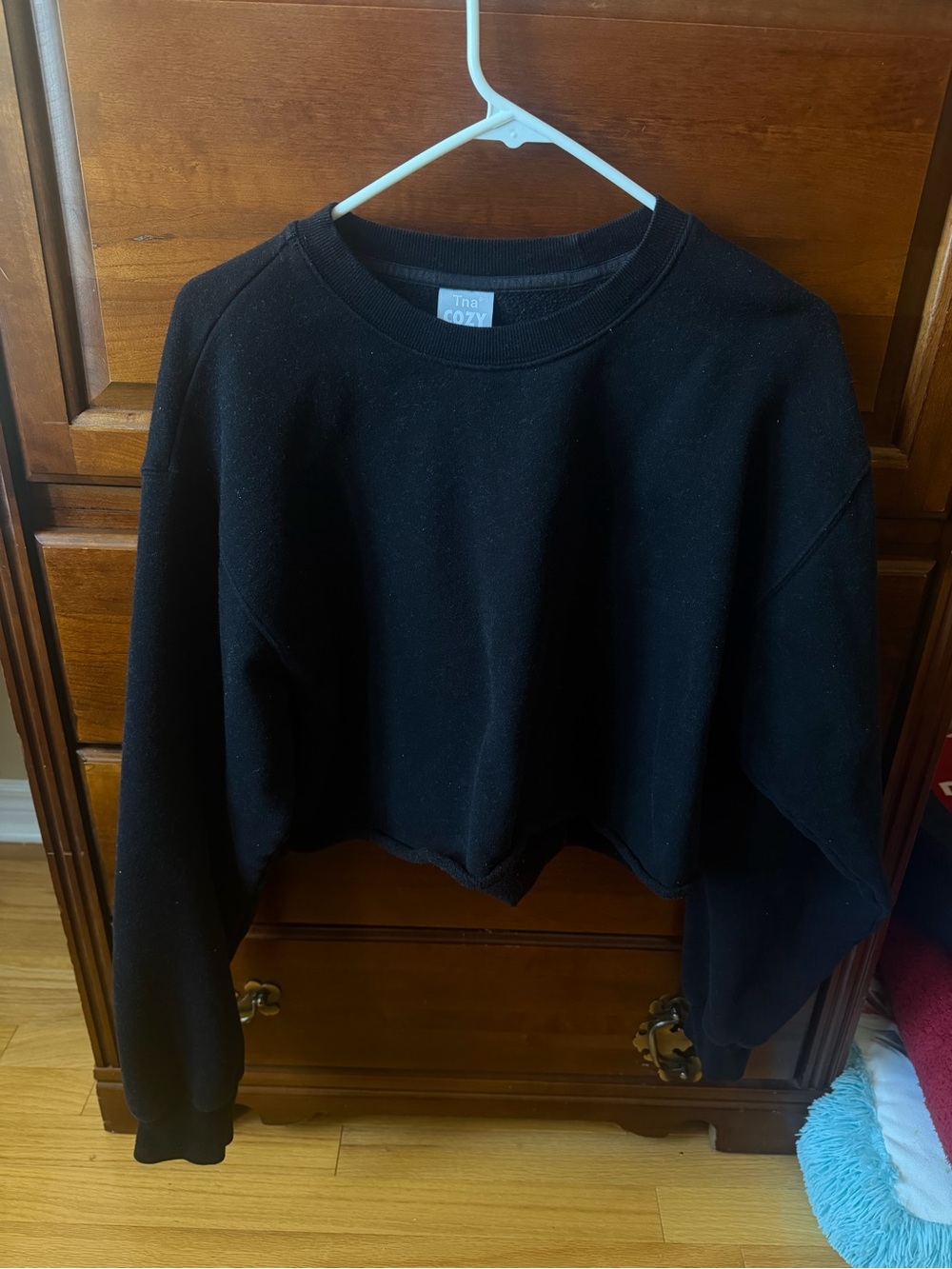 TNA Cozy Sweatfleece Perfect Crew
Cropped Sweatshirt